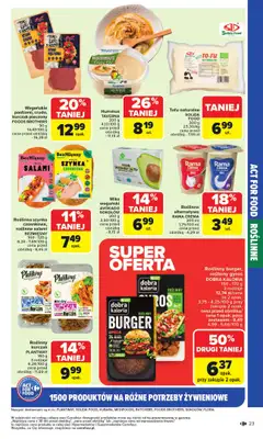 Carrefour Market - gazetka promocyjna Gazetka Act for food od poniedziałku od poniedziałku 03.11 do soboty 15.11 - strona 23 Carrefour Market - gazetka promocyjna Gazetka Act for food od poniedziałku od poniedziałku 03.11 do soboty 15.11 - strona 23