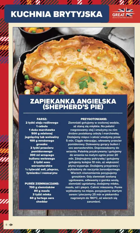 Carrefour Market - gazetka promocyjna Gazetk Kuchnia brytyjska od wtorku od wtorku 04.11 do soboty 15.11 - strona 6