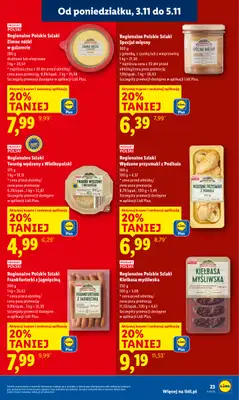 Lidl - gazetka promocyjna Oferta od poniedziałku od poniedziałku 03.11 do środy 05.11 - strona 25
