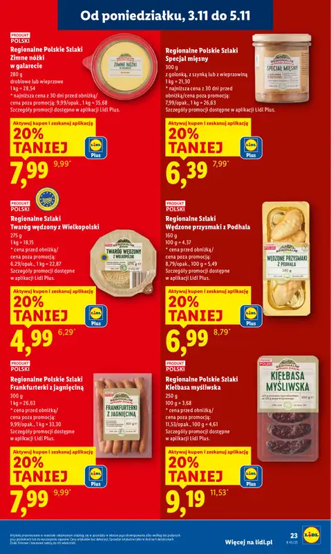 Lidl - gazetka promocyjna Oferta od poniedziałku od poniedziałku 03.11 do środy 05.11 - strona 25