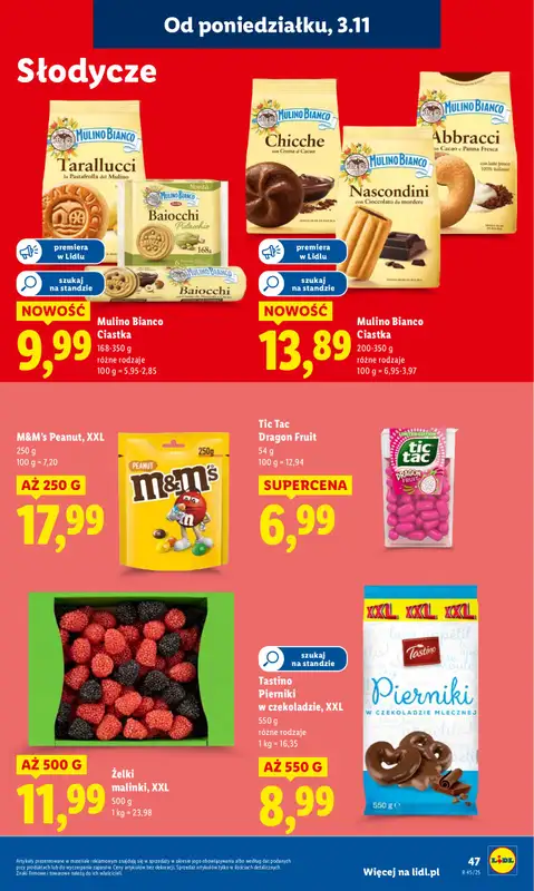 Lidl - gazetka promocyjna Oferta od poniedziałku od poniedziałku 03.11 do środy 05.11 - strona 49