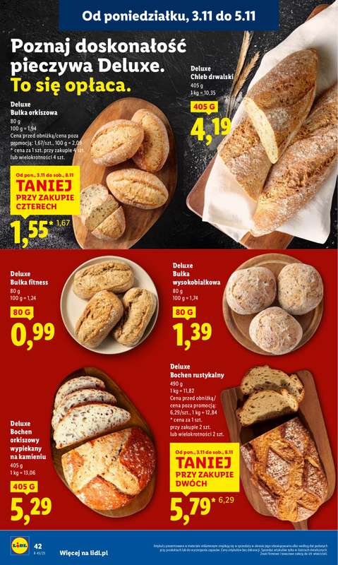 Lidl - gazetka promocyjna Oferta od poniedziałku od poniedziałku 03.11 do środy 05.11 - strona 44
