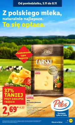 Lidl - gazetka promocyjna Oferta od poniedziałku od poniedziałku 03.11 do środy 05.11 - strona 7