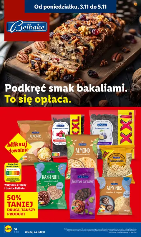 Lidl - gazetka promocyjna Oferta od poniedziałku od poniedziałku 03.11 do środy 05.11 - strona 56