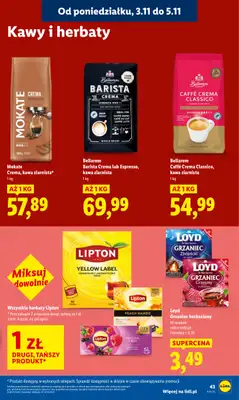 Lidl - gazetka promocyjna Oferta od poniedziałku od poniedziałku 03.11 do środy 05.11 - strona 45