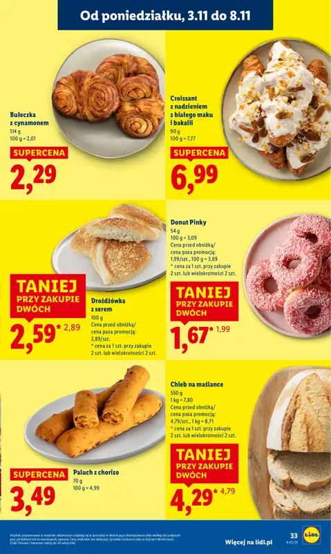 Lidl - gazetka promocyjna Oferta od poniedziałku od poniedziałku 03.11 do środy 05.11 - strona 35