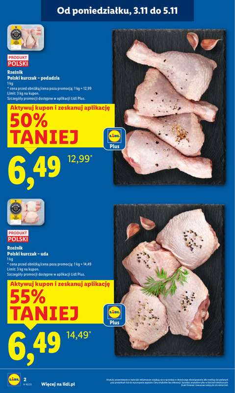 Lidl - gazetka promocyjna Oferta od poniedziałku od poniedziałku 03.11 do środy 05.11 - strona 2