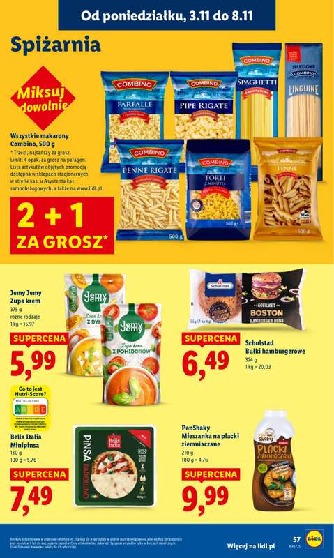 Lidl - gazetka promocyjna Oferta od poniedziałku od poniedziałku 03.11 do środy 05.11 - strona 59