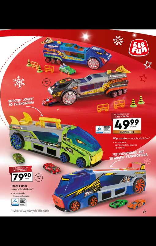 Biedronka - gazetka promocyjna Katalog Kraina zabawek od poniedziałku 03.11  - strona 27