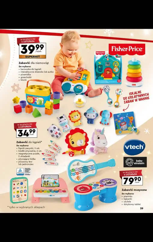 Biedronka - gazetka promocyjna Katalog Kraina zabawek od poniedziałku 03.11  - strona 39