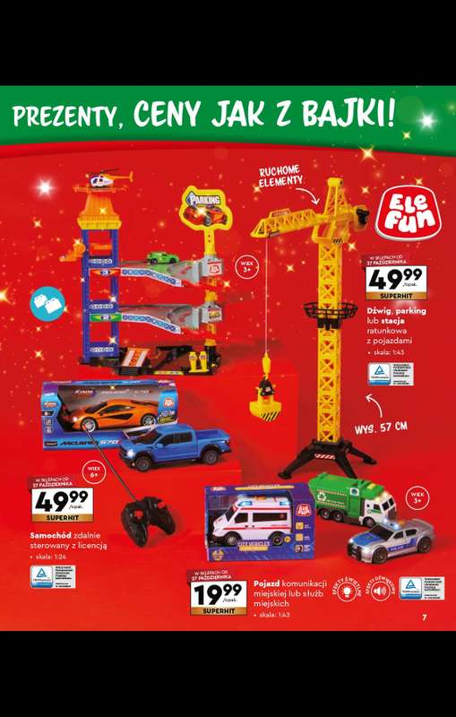 Biedronka - gazetka promocyjna Katalog Kraina zabawek od poniedziałku 03.11  - strona 7