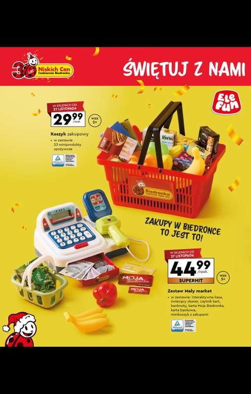 Biedronka - gazetka promocyjna Katalog Kraina zabawek od poniedziałku 03.11  - strona 12