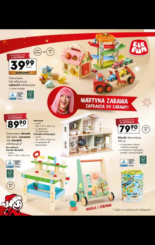 Biedronka - gazetka promocyjna Katalog Kraina zabawek od poniedziałku 03.11  - strona 16