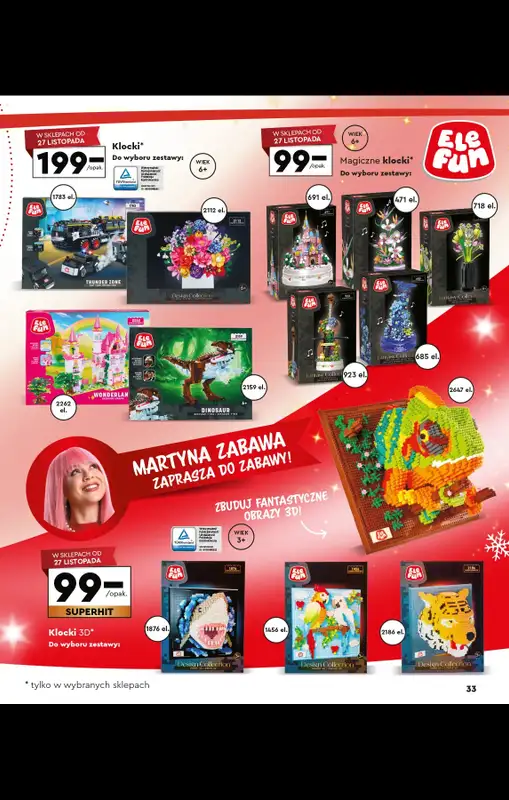 Biedronka - gazetka promocyjna Katalog Kraina zabawek od poniedziałku 03.11  - strona 33