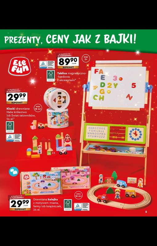 Biedronka - gazetka promocyjna Katalog Kraina zabawek od poniedziałku 03.11  - strona 5