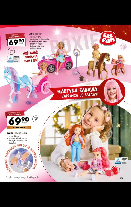 Biedronka - gazetka promocyjna Katalog Kraina zabawek od poniedziałku 03.11  - strona 23