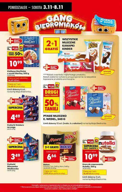 Biedronka - gazetka promocyjna Od poniedziałku od poniedziałku 03.11 do niedzieli 09.11 - strona 46