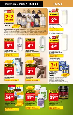 Biedronka - gazetka promocyjna Od poniedziałku od poniedziałku 03.11 do niedzieli 09.11 - strona 84