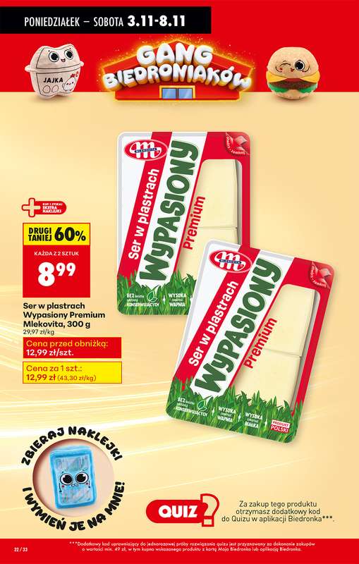 Biedronka - gazetka promocyjna Od poniedziałku od poniedziałku 03.11 do niedzieli 09.11 - strona 40