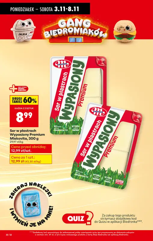 Biedronka - gazetka promocyjna Od poniedziałku od poniedziałku 03.11 do niedzieli 09.11 - strona 40