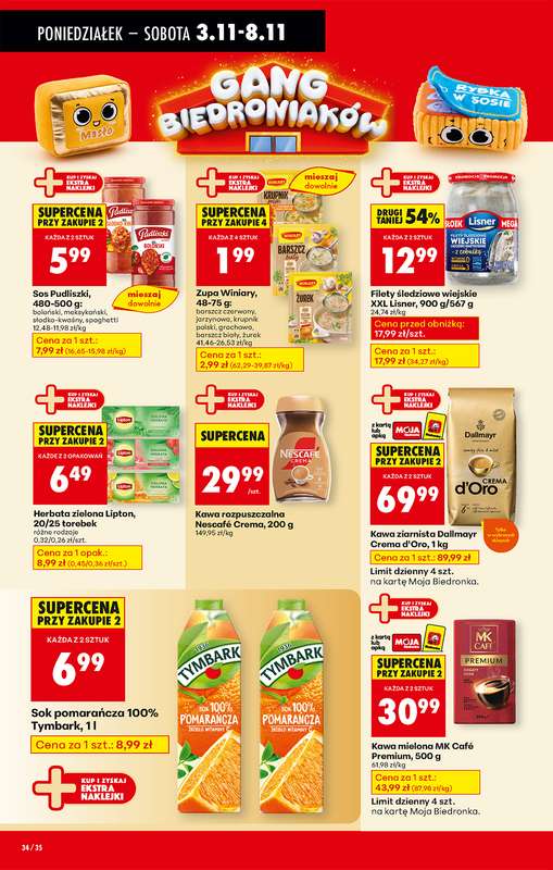 Biedronka - gazetka promocyjna Od poniedziałku od poniedziałku 03.11 do niedzieli 09.11 - strona 42