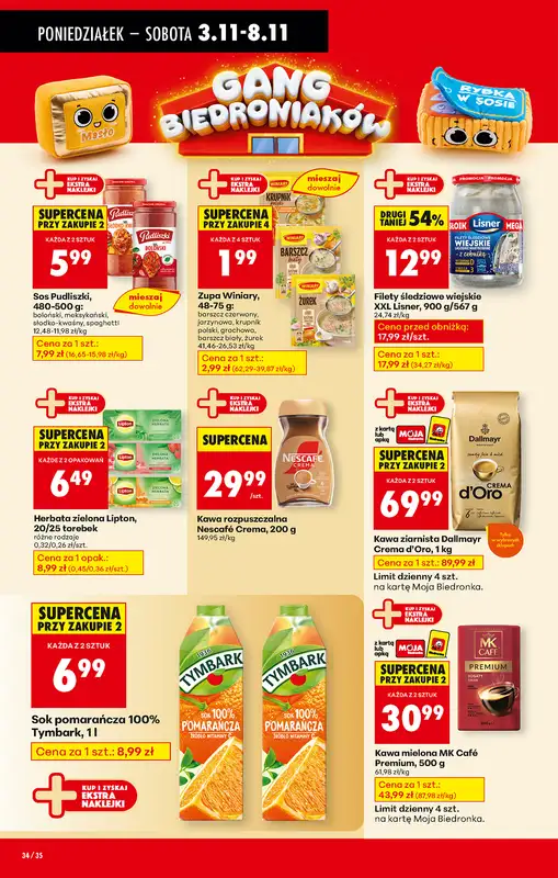 Biedronka - gazetka promocyjna Od poniedziałku od poniedziałku 03.11 do niedzieli 09.11 - strona 42