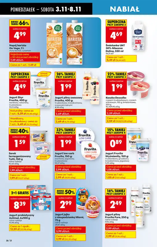 Biedronka - gazetka promocyjna Od poniedziałku od poniedziałku 03.11 do niedzieli 09.11 - strona 36