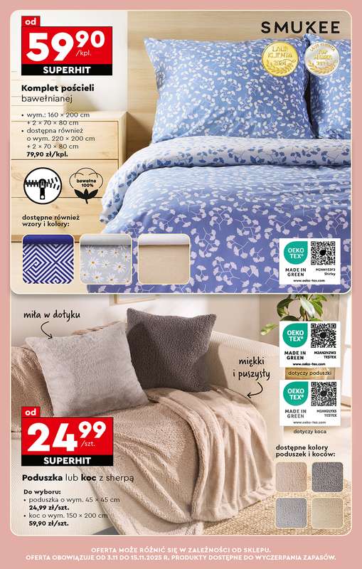 Biedronka - gazetka promocyjna Od poniedziałku, Z ladą tradycyjną od poniedziałku 03.11 do niedzieli 09.11 - strona 87