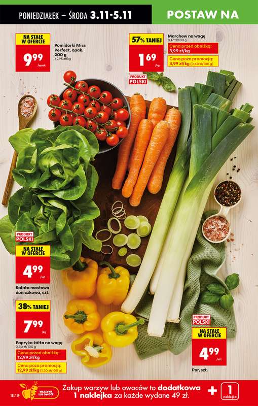 Biedronka - gazetka promocyjna Od poniedziałku, Z ladą tradycyjną od poniedziałku 03.11 do niedzieli 09.11 - strona 20