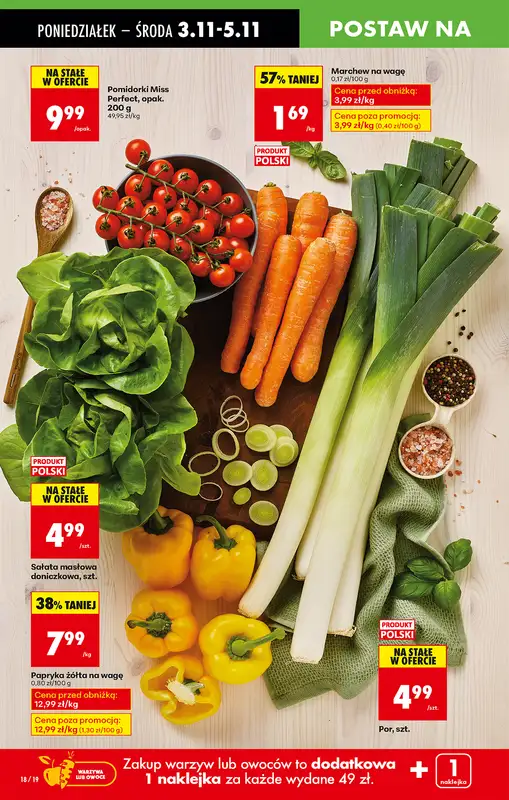 Biedronka - gazetka promocyjna Od poniedziałku, Z ladą tradycyjną od poniedziałku 03.11 do niedzieli 09.11 - strona 20