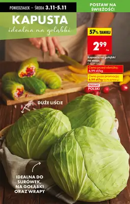 Biedronka - gazetka promocyjna Od poniedziałku, Z ladą tradycyjną od poniedziałku 03.11 do niedzieli 09.11 - strona 22