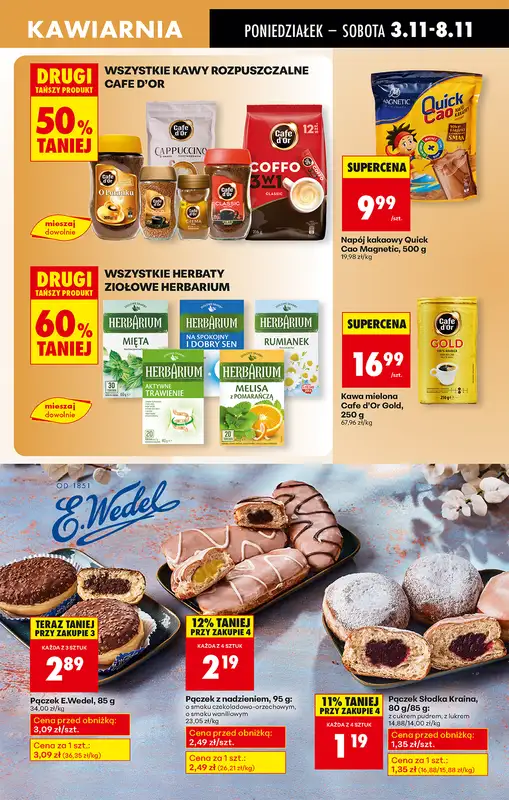 Biedronka - gazetka promocyjna Od poniedziałku, Z ladą tradycyjną od poniedziałku 03.11 do niedzieli 09.11 - strona 65