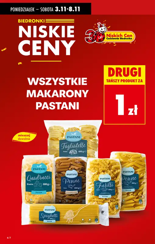 Biedronka - gazetka promocyjna Od poniedziałku, Z ladą tradycyjną od poniedziałku 03.11 do niedzieli 09.11 - strona 8