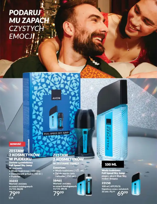 AVON - gazetka promocyjna Katalog Listopad 2025 od niedzieli 02.11 do niedzieli 30.11 - strona 114