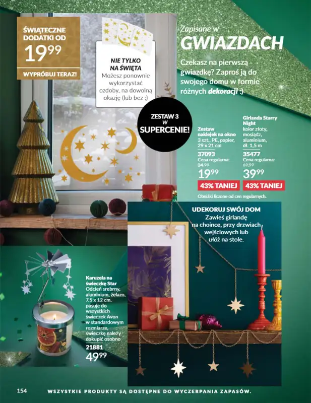 AVON - gazetka promocyjna Katalog Listopad 2025 od niedzieli 02.11 do niedzieli 30.11 - strona 154