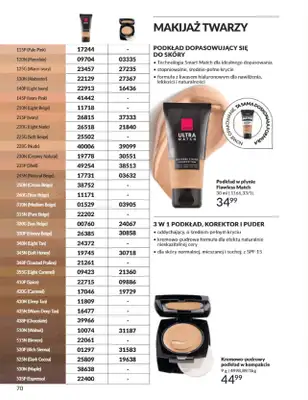 AVON - gazetka promocyjna Katalog Listopad 2025 od niedzieli 02.11 do niedzieli 30.11 - strona 70