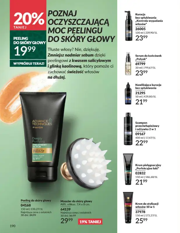 AVON - gazetka promocyjna Katalog Listopad 2025 od niedzieli 02.11 do niedzieli 30.11 - strona 190