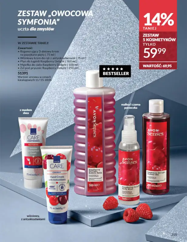 AVON - gazetka promocyjna Katalog Listopad 2025 od niedzieli 02.11 do niedzieli 30.11 - strona 215