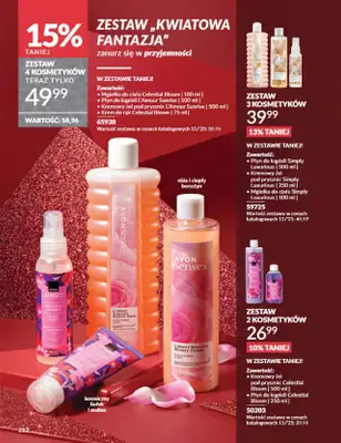 AVON - gazetka promocyjna Katalog Listopad 2025 od niedzieli 02.11 do niedzieli 30.11 - strona 212