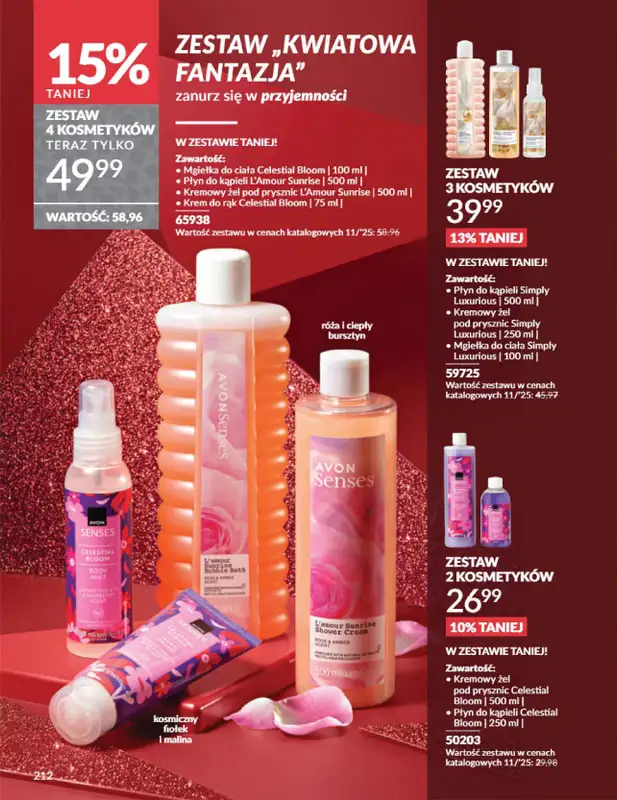 AVON - gazetka promocyjna Katalog Listopad 2025 od niedzieli 02.11 do niedzieli 30.11 - strona 212