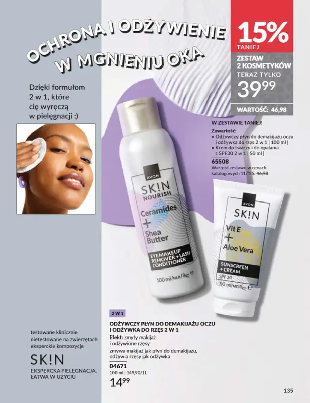 AVON - gazetka promocyjna Katalog Listopad 2025 od niedzieli 02.11 do niedzieli 30.11 - strona 135