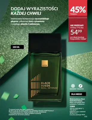 AVON - gazetka promocyjna Katalog Listopad 2025 od niedzieli 02.11 do niedzieli 30.11 - strona 111