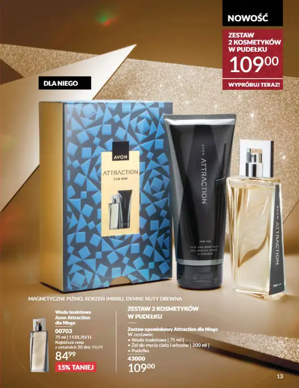 AVON - gazetka promocyjna Katalog Listopad 2025 od niedzieli 02.11 do niedzieli 30.11 - strona 13