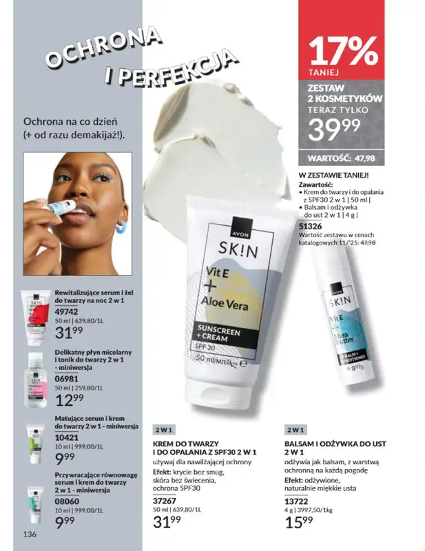 AVON - gazetka promocyjna Katalog Listopad 2025 od niedzieli 02.11 do niedzieli 30.11 - strona 136