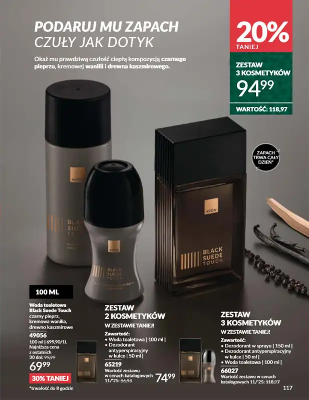 AVON - gazetka promocyjna Katalog Listopad 2025 od niedzieli 02.11 do niedzieli 30.11 - strona 117