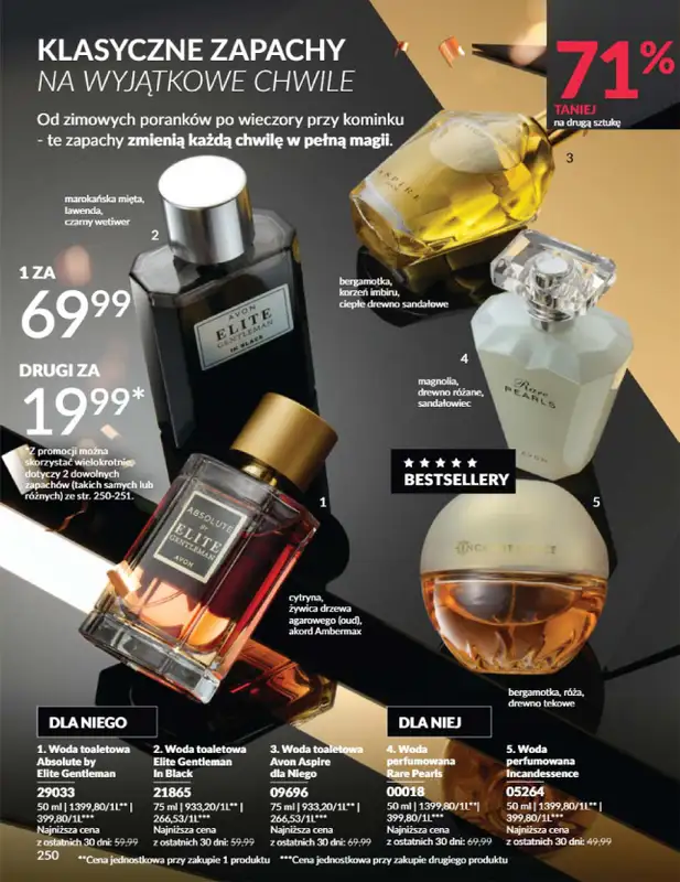AVON - gazetka promocyjna Katalog Listopad 2025 od niedzieli 02.11 do niedzieli 30.11 - strona 250