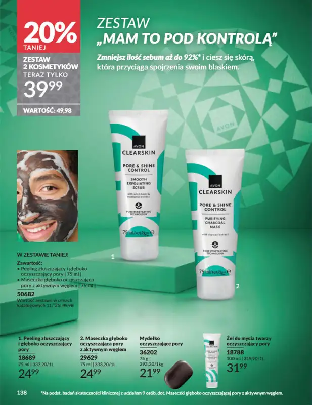 AVON - gazetka promocyjna Katalog Listopad 2025 od niedzieli 02.11 do niedzieli 30.11 - strona 138