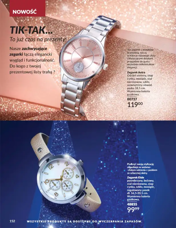 AVON - gazetka promocyjna Katalog Listopad 2025 od niedzieli 02.11 do niedzieli 30.11 - strona 152