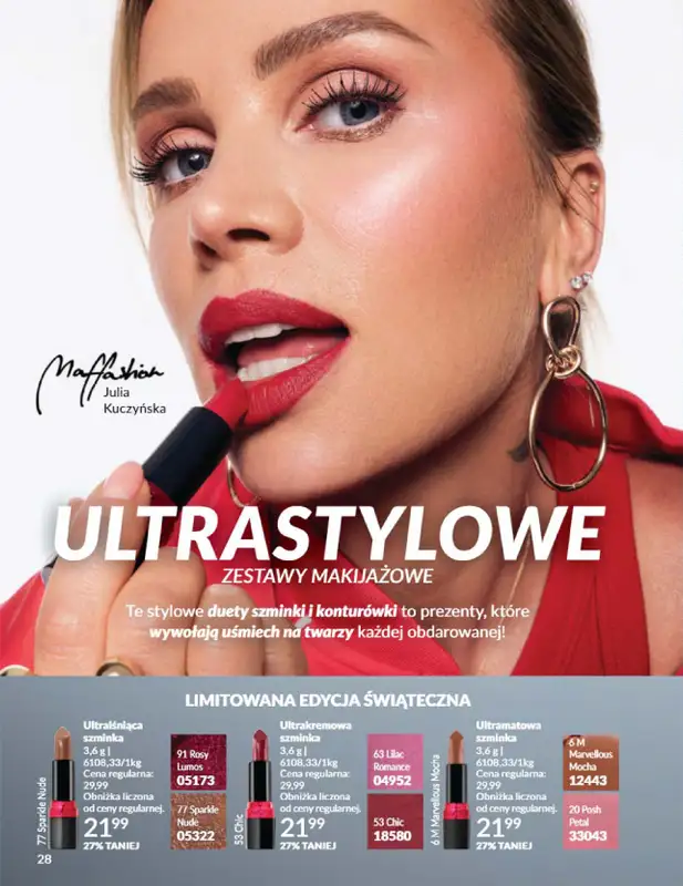 AVON - gazetka promocyjna Katalog Listopad 2025 od niedzieli 02.11 do niedzieli 30.11 - strona 28