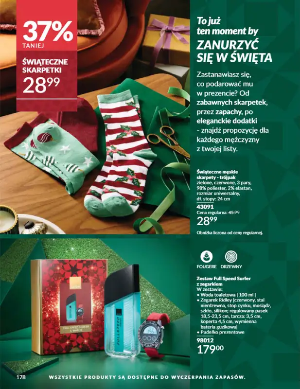 AVON - gazetka promocyjna Katalog Listopad 2025 od niedzieli 02.11 do niedzieli 30.11 - strona 178